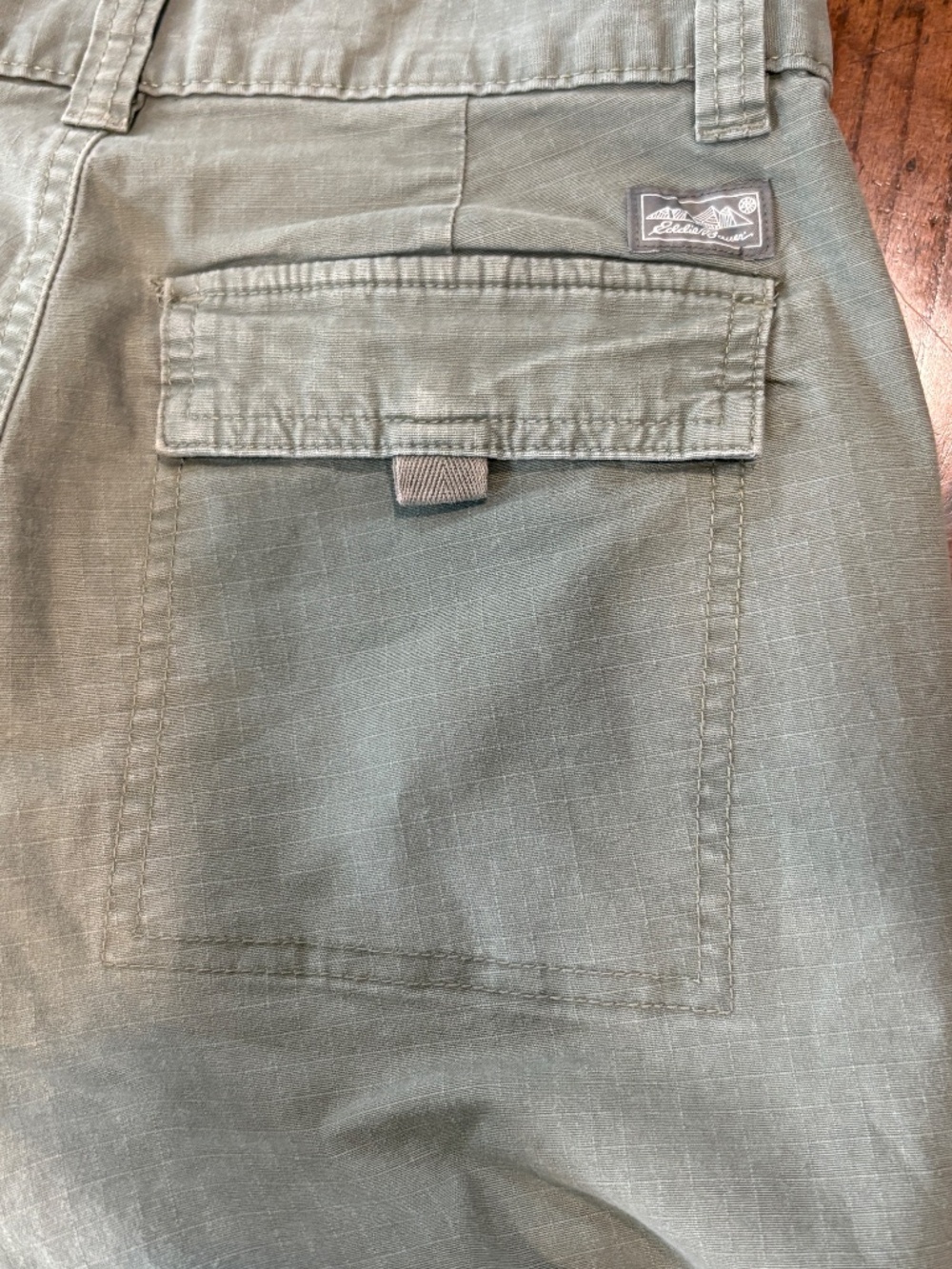 Eddie Bauer Sage Green Utility Cargo Jogger Pants Sage 4 - Picture 8 of 9